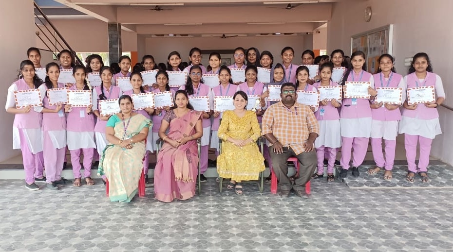 The final year students successfully completed Naan Mudhalvan & NAANDI (Tech Mahindra) Employability Skill Development Program.